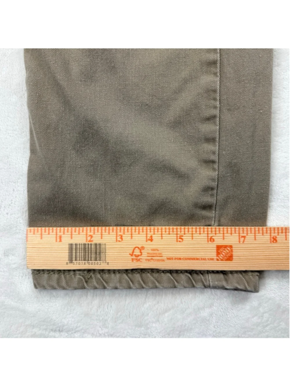Men's Levi's 505 33x30 Regular Fit Jeans Khaki Beige